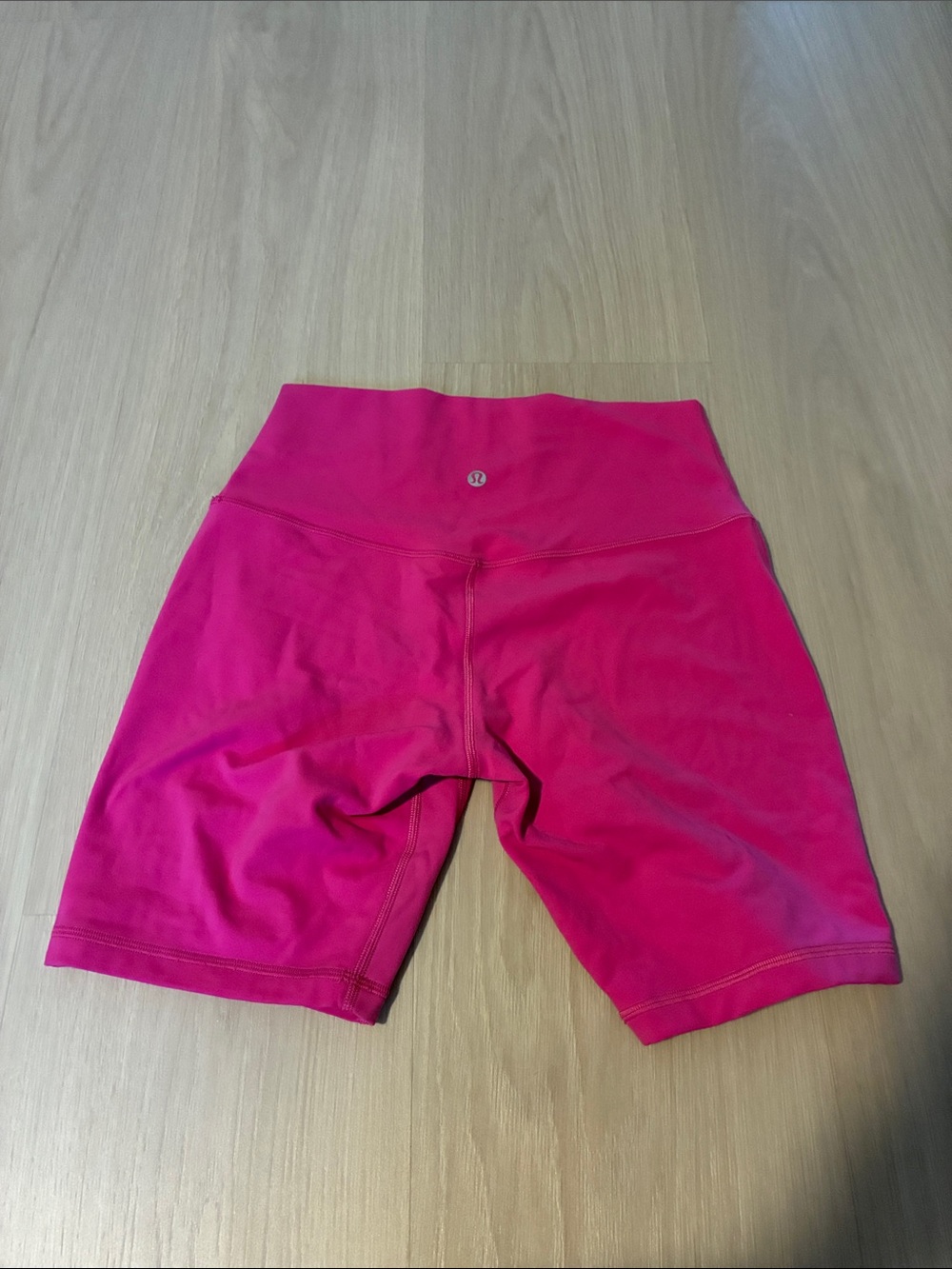 lululemon athletica Women's Magenta High-Rise Bike Shorts